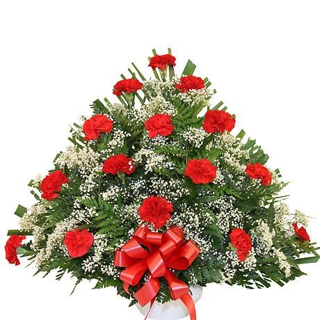 Sympathy floral arrangement